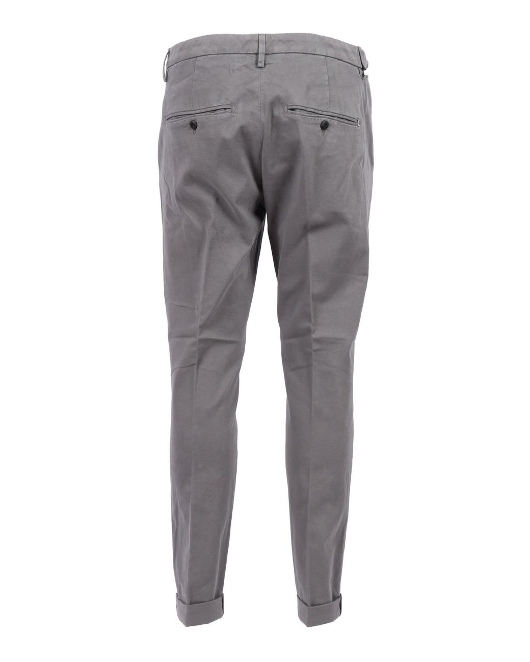 Dondup Gray Gaubert Slim-Fit Pants for men