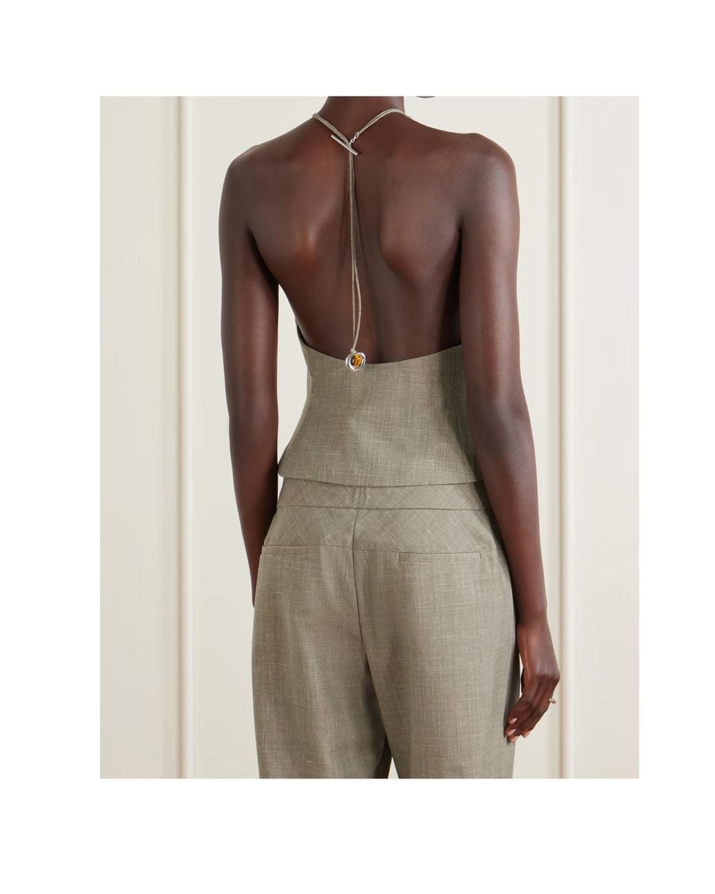 Christopher Esber Multicolor Sleeveless Vest