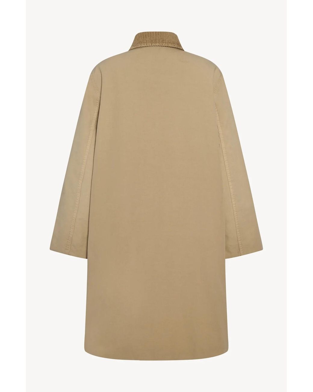 The Row Natural Long-Sleeved Coat