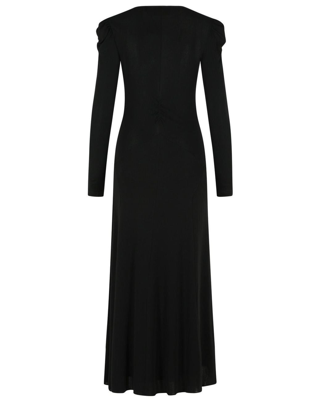 Isabel Marant Black 'Nejma' Viscose Dress