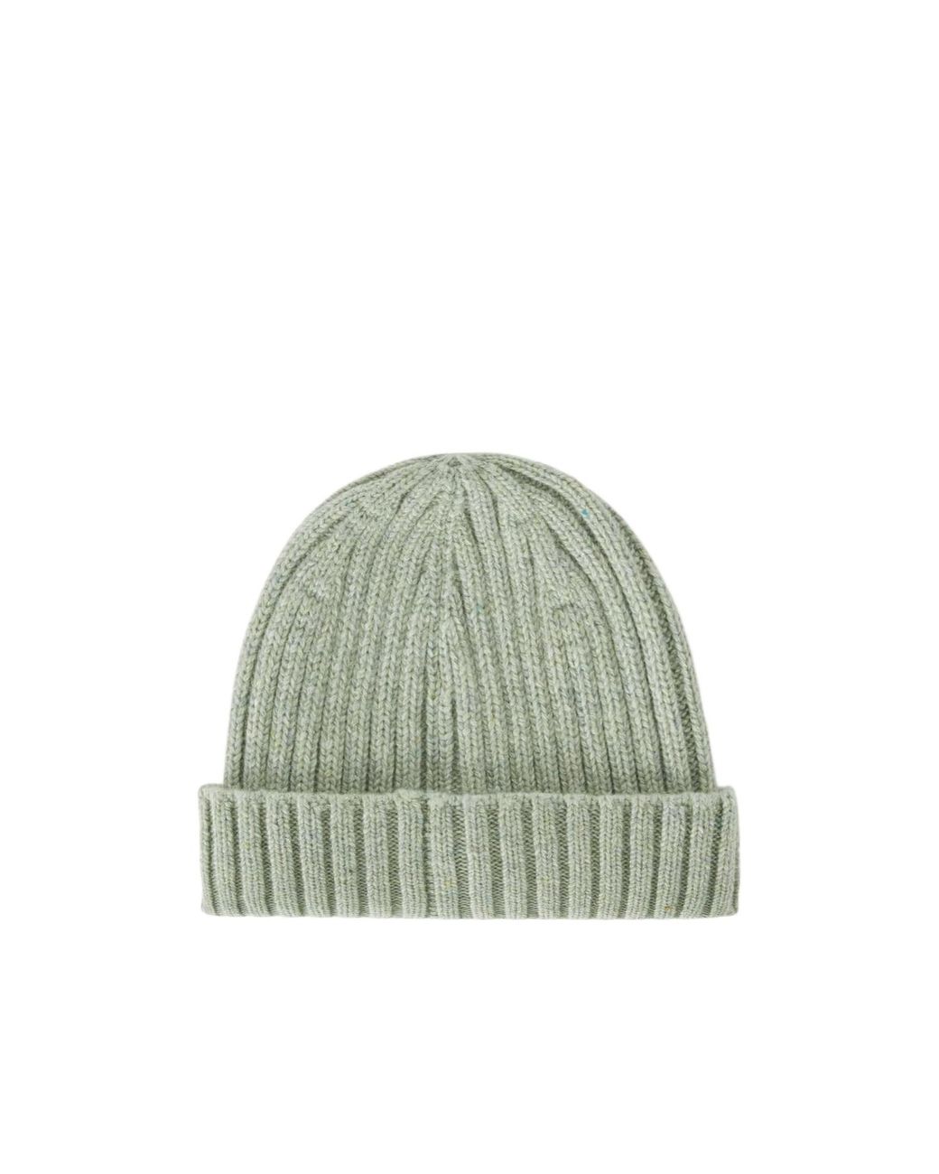 Loro Piana Green Woolen Cap for men