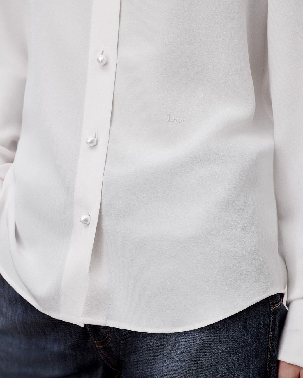 Dior Pink Long-Sleeved Shirt
