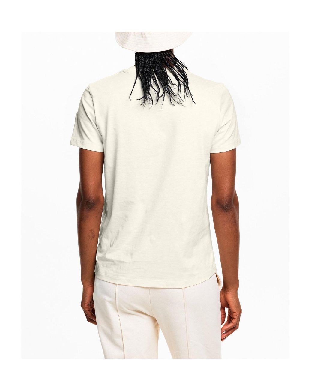 Moncler White Cream- T-Shirt