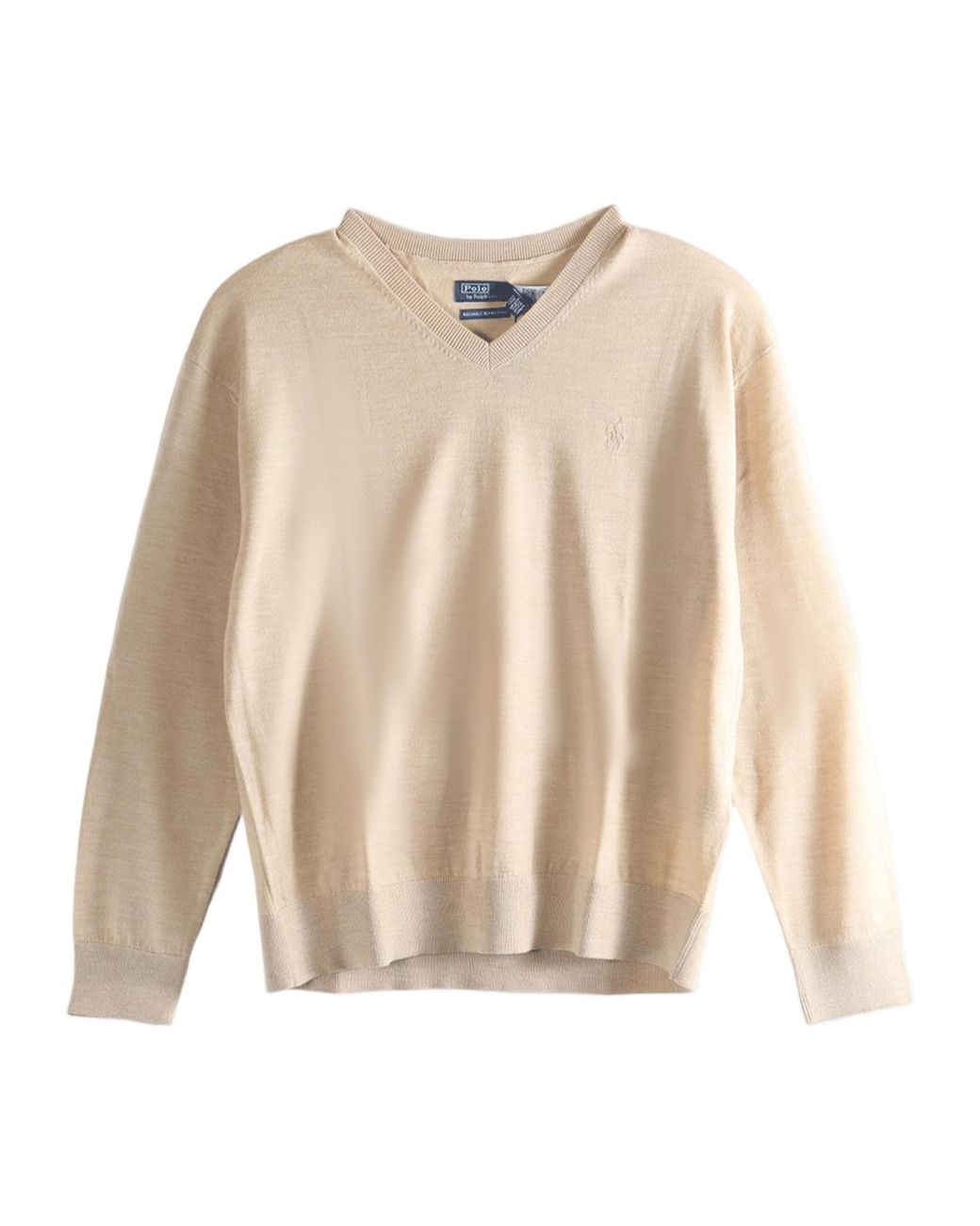 Polo Ralph Lauren Natural V-Neck Sweater