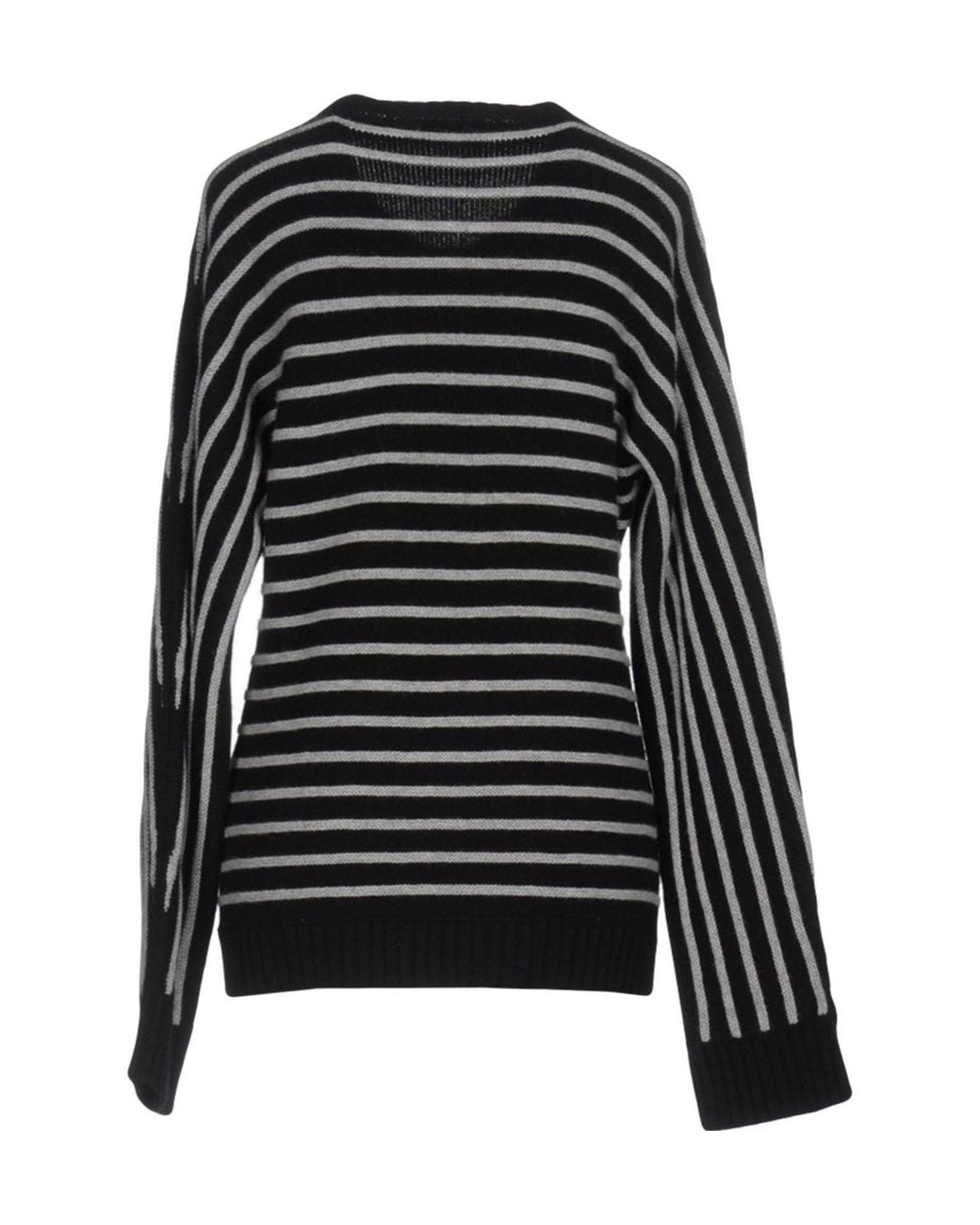 Dolce & Gabbana Black Striped Knitwear