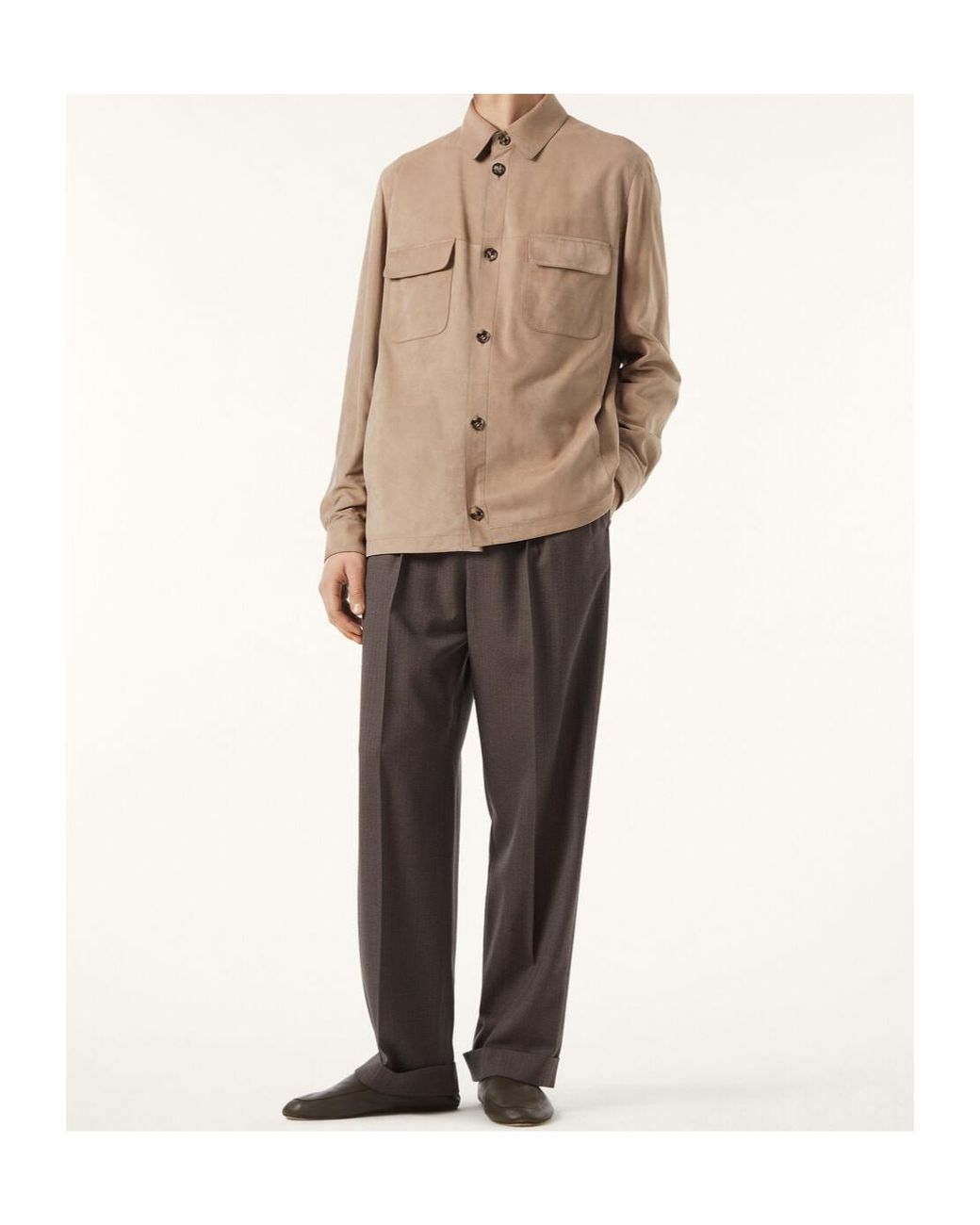 Loro Piana Natural Overshirt for men