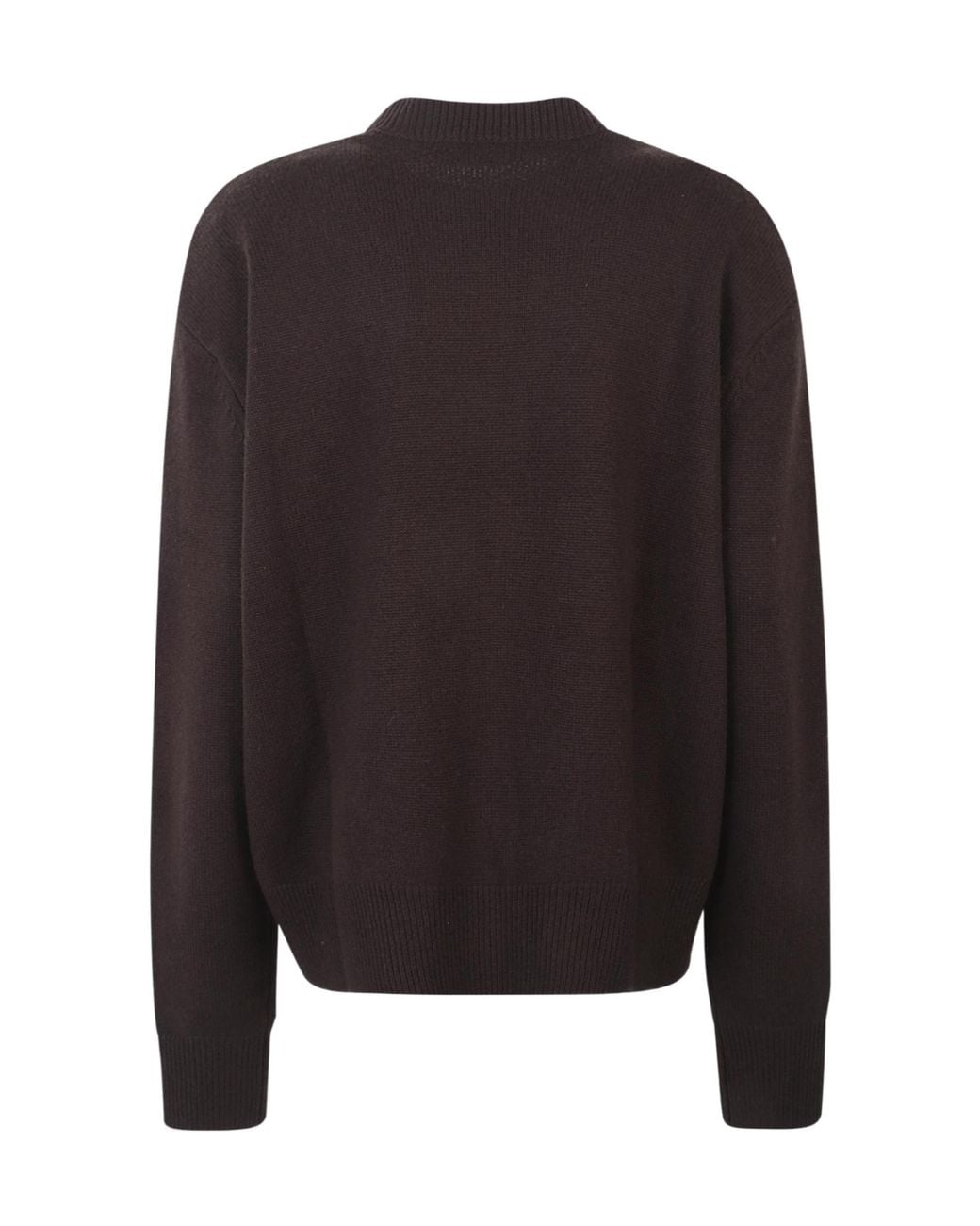 Frankie Shop Black Long-Sleeved Pullover Sweater