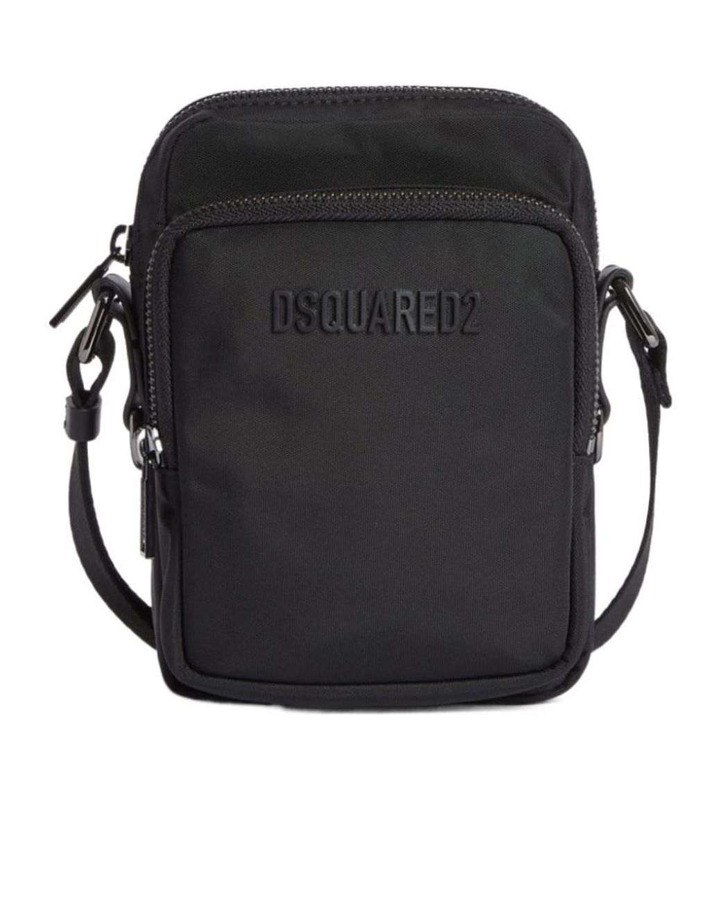 DSquared² Black Urban Crossbody Bag for men