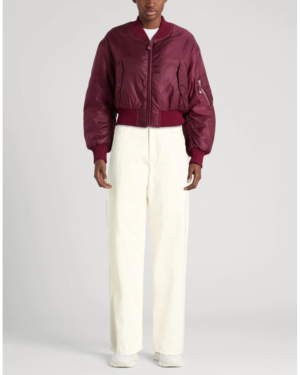 Rag & Bone White Straight Leg