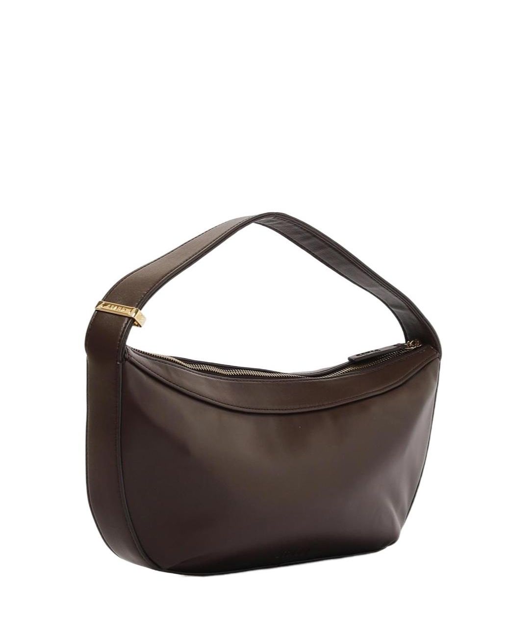 Staud Brown Demy Folded Shoulder Bag
