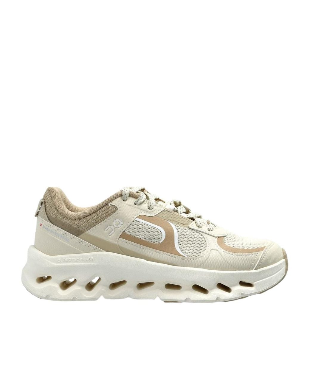 On Shoes White Cloudtilt Arc Low-Top Sneakers