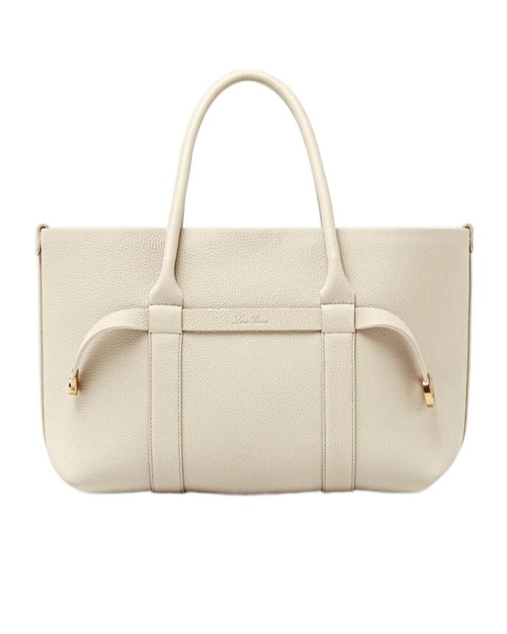 Loro Piana Natural Ghiera Small Shopper Bag
