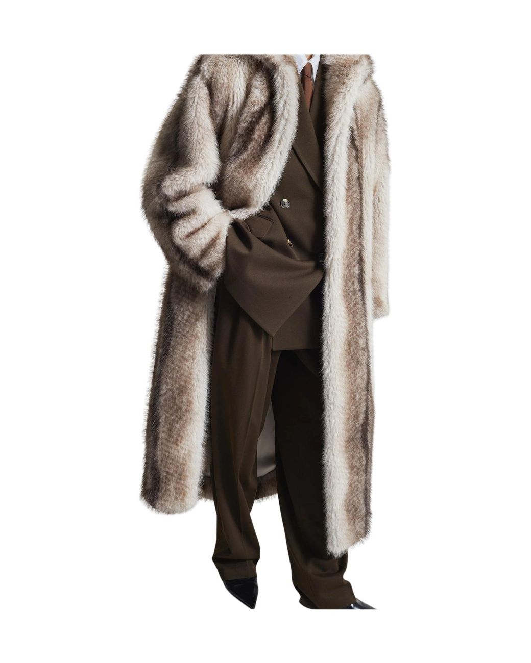 Frankie Shop Gray Long-Sleeved Coat