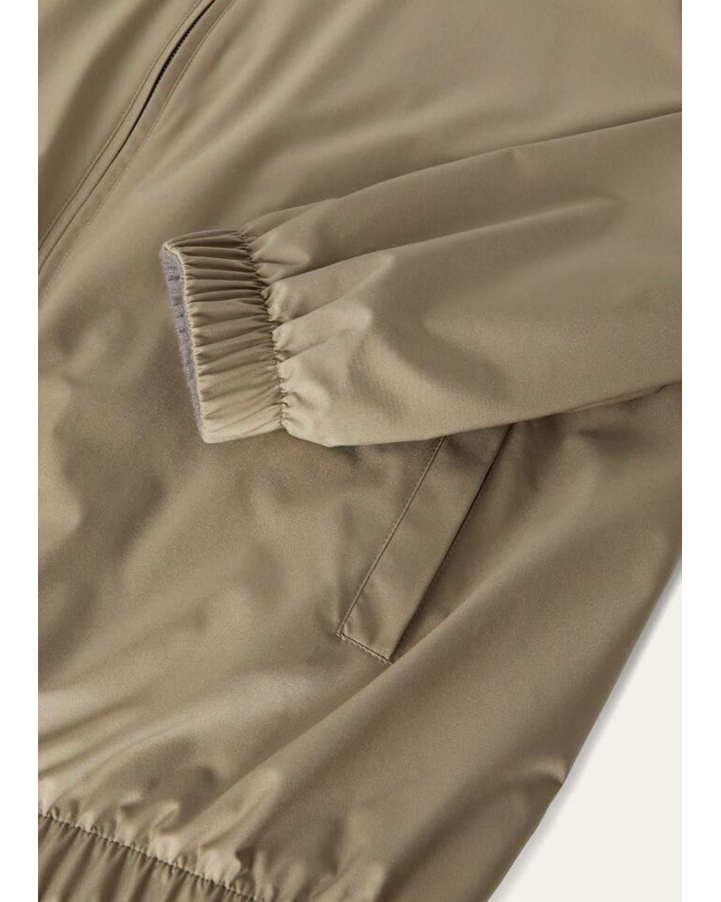 Loro Piana Natural Bomber Jacket for men