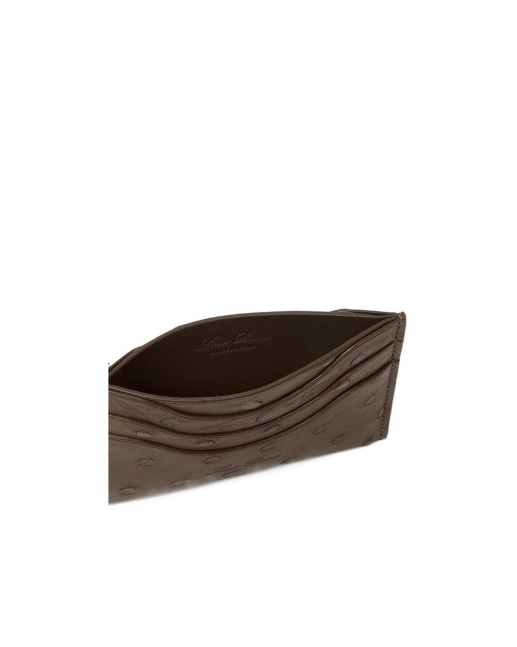 Loro Piana Brown Extra Cardholder for men