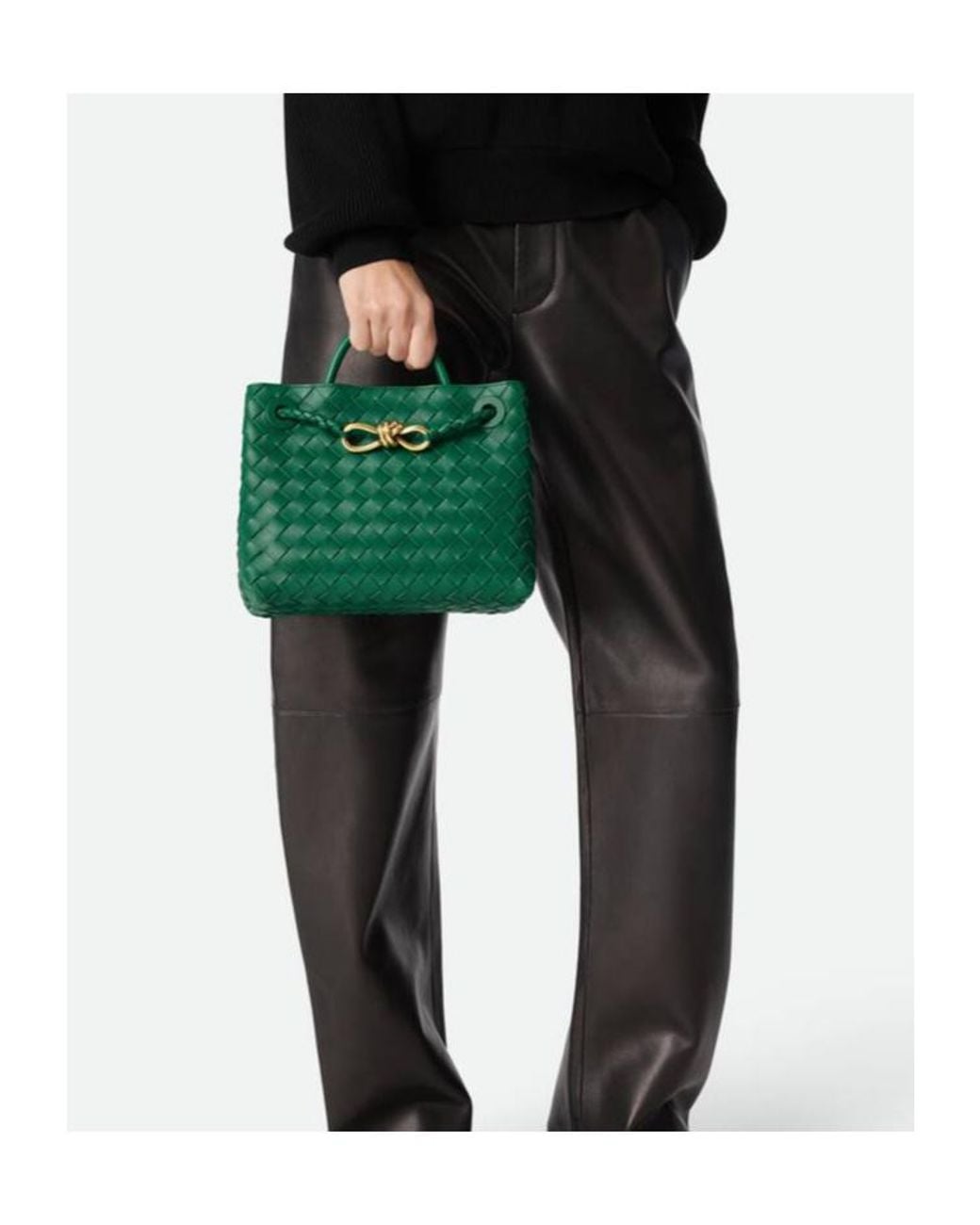 Bottega Veneta Green Small Andiamo