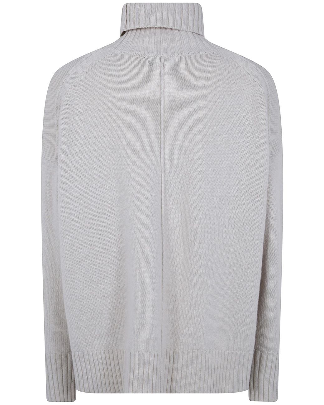 Soeur Gray William' Oversize Turtleneck Sweater