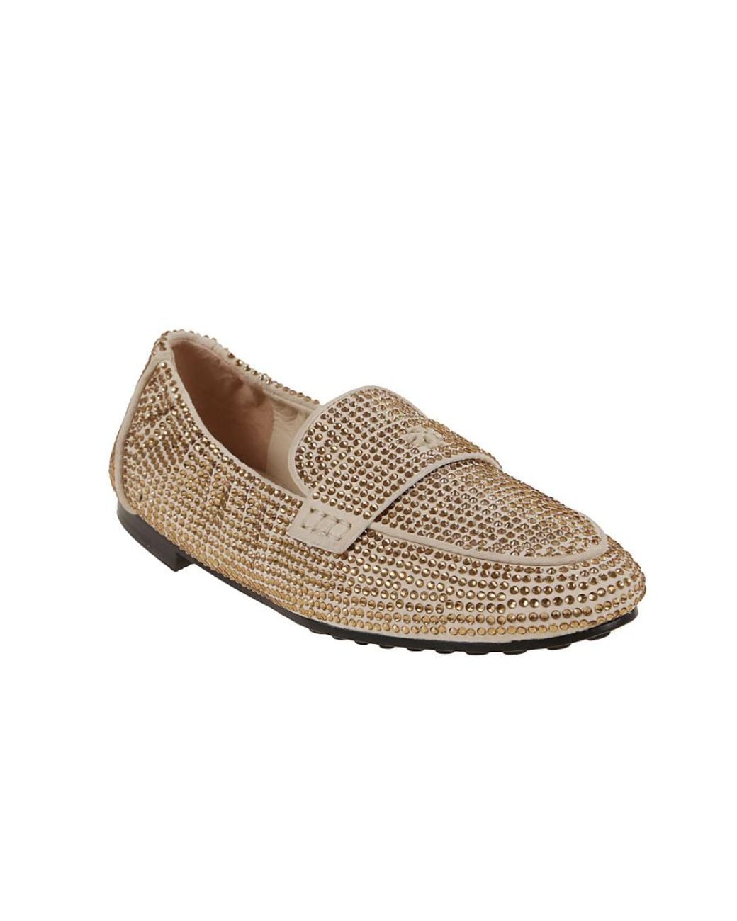 Tory Burch Multicolor Embellished Slip-On Loafers