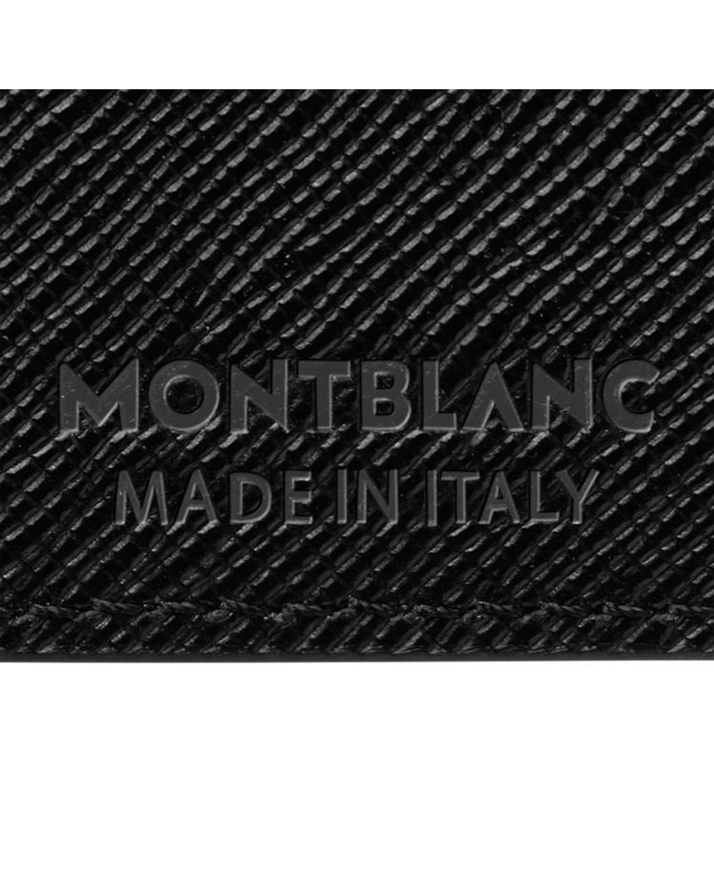 Montblanc Black Logo-Embossed Cardholder for men