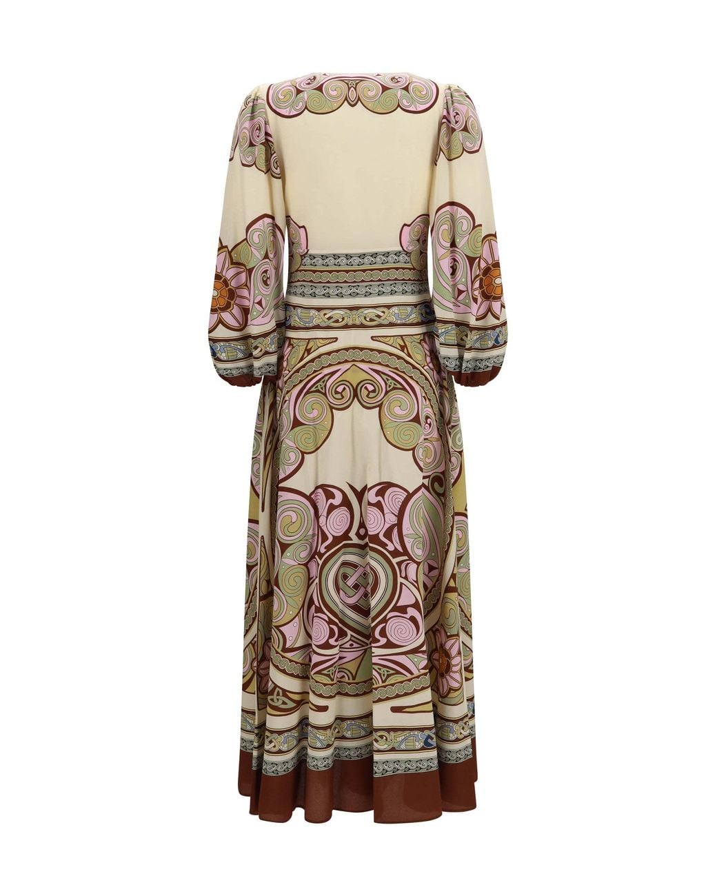 LaDoubleJ Natural La Doublej Camerino Printed Maxi Dress
