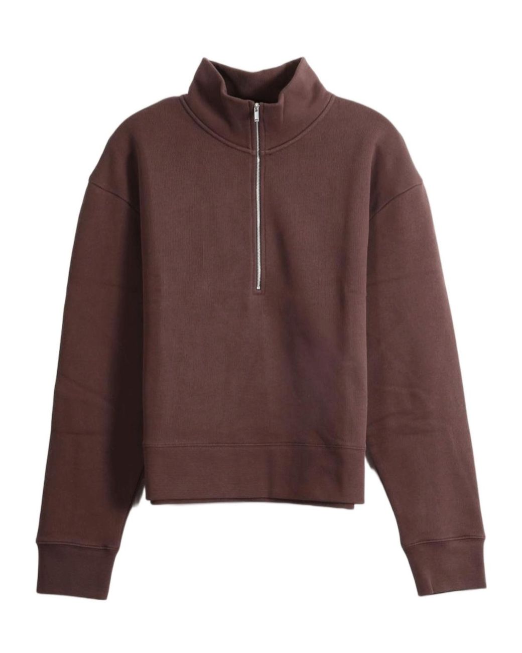 Studio Nicholson Brown Long-Sleeved Pullover