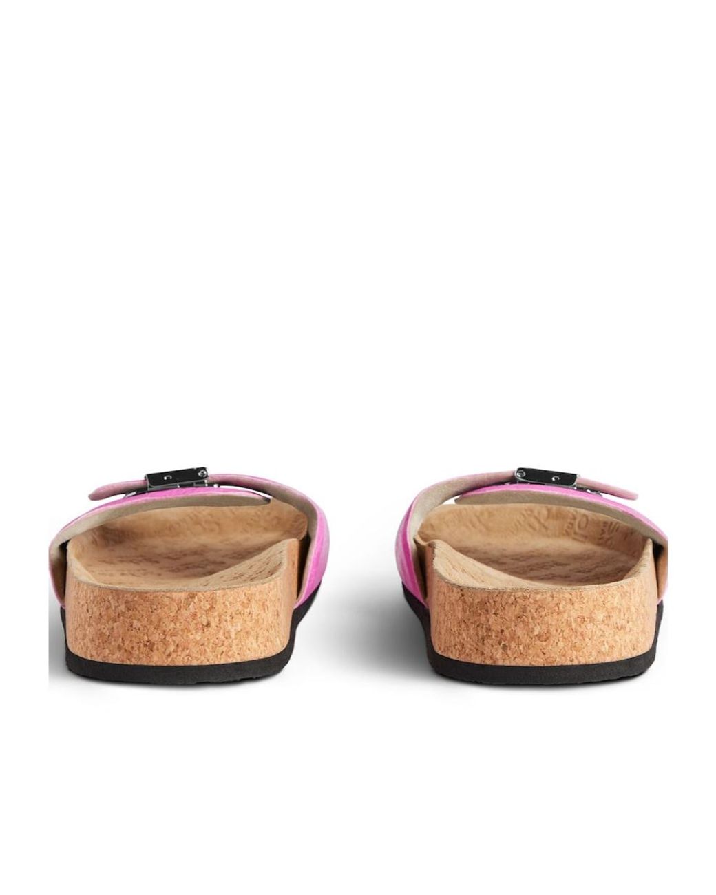 Balenciaga Pink X Scholl Buckled Sandals