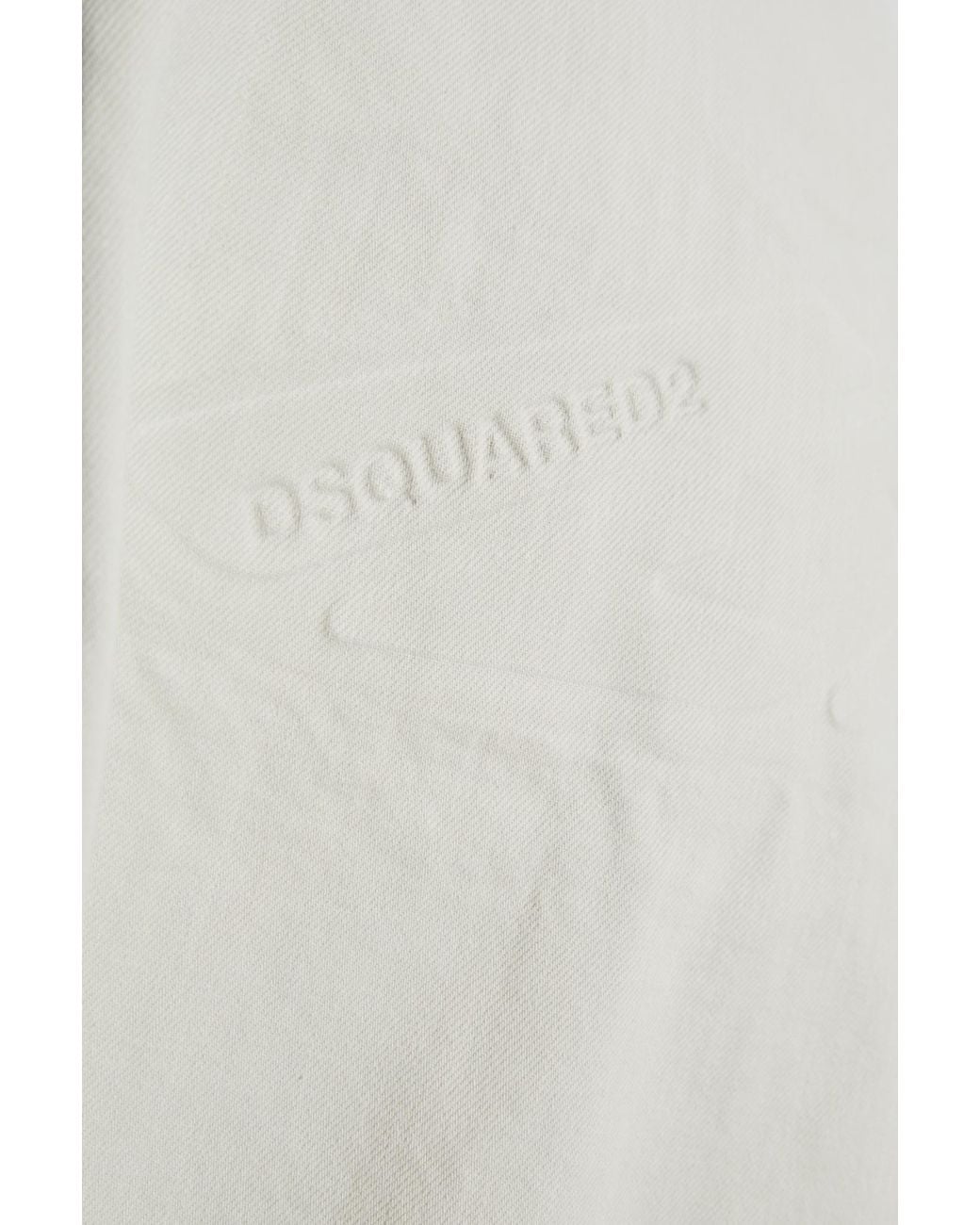 DSquared² White Icon New Generation Overshirt for men