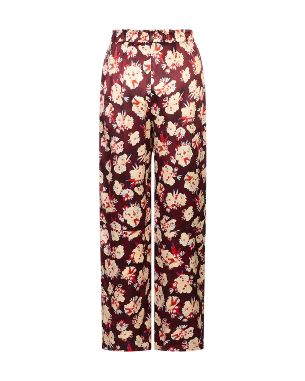 Rabanne Red Pantalon Straight Pants