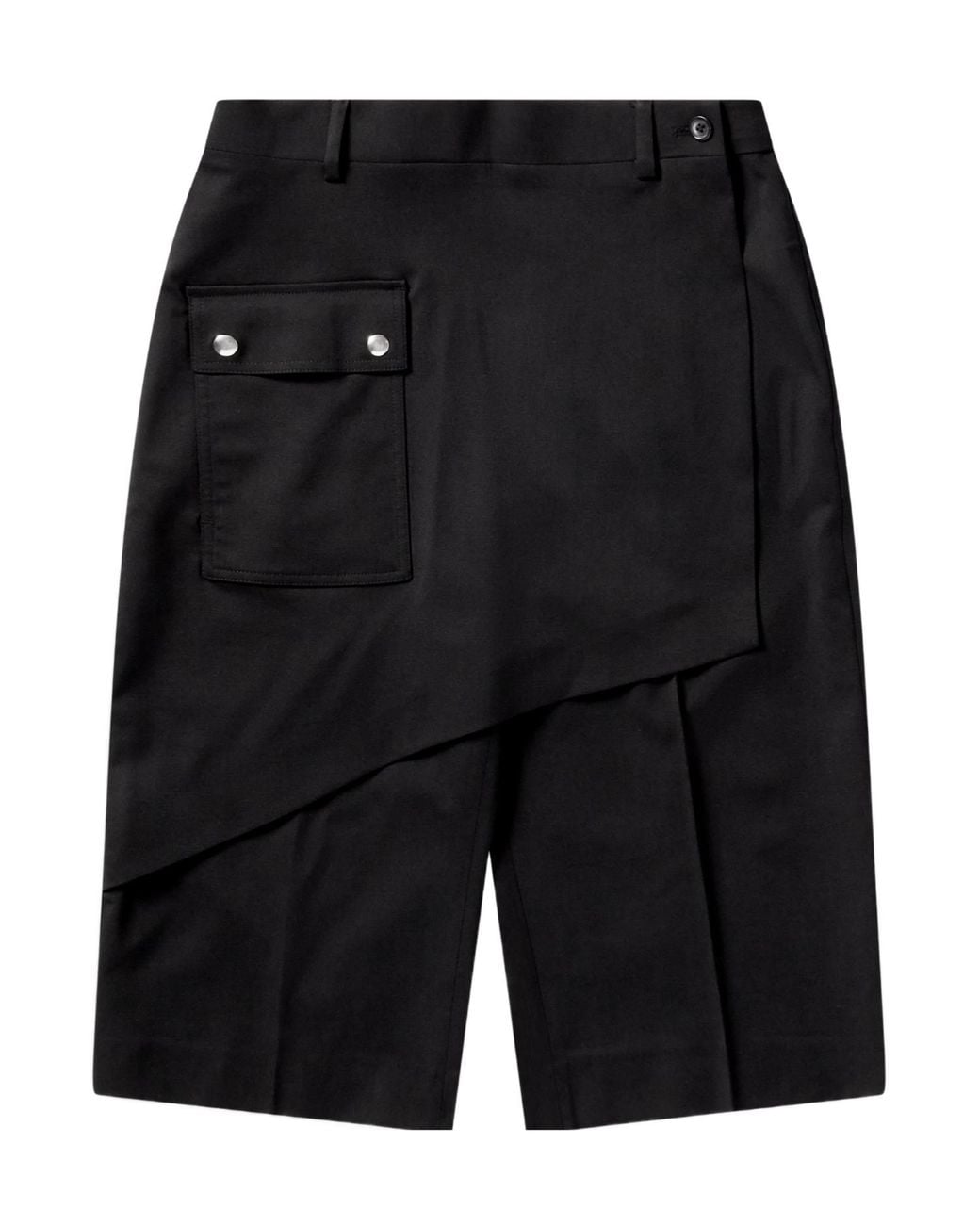 Kiko Kostadinov Black Linnet Wrap Trousers