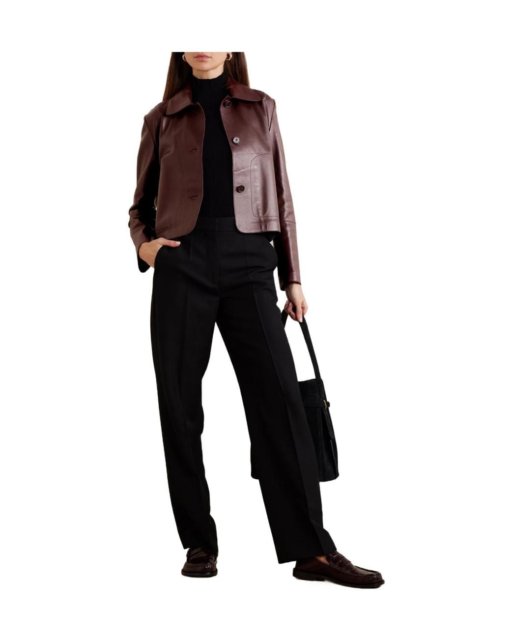 Arma Brown Emy Leather Jacket