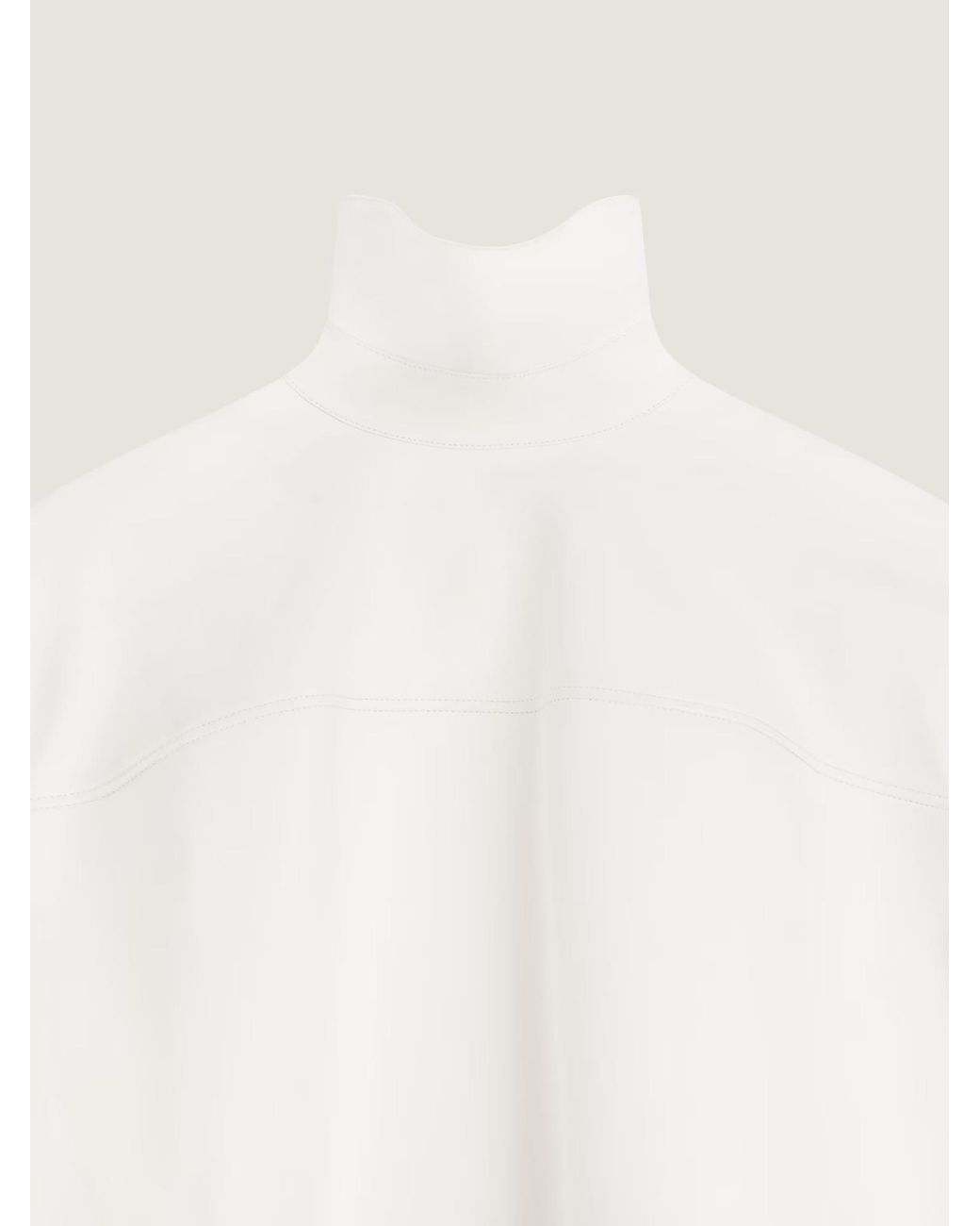 Givenchy White Back-To-Front Tie-Up Shirt