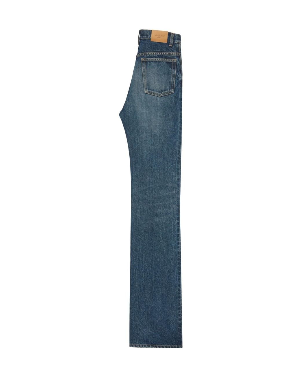 Saint Laurent Blue Clyde Straight Leg Jeans