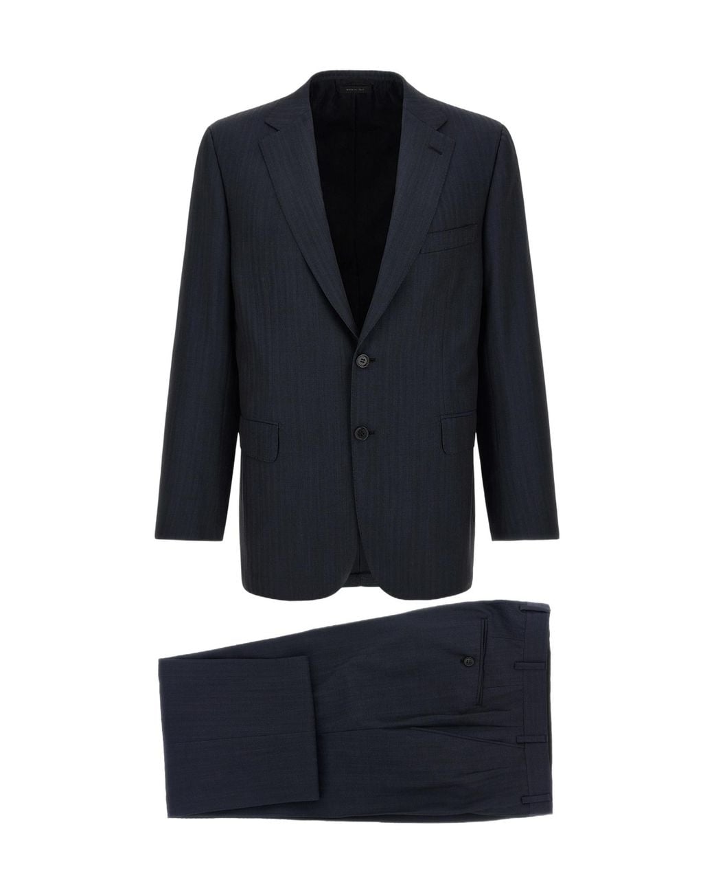 Brioni Blue Brunico Single-Breasted Suit for men