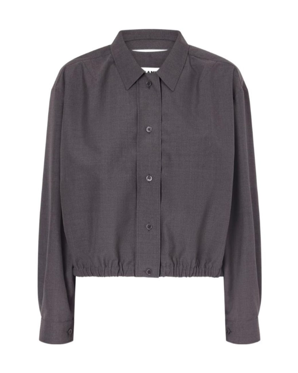Jil Sander Gray Long Sleeve Shirt