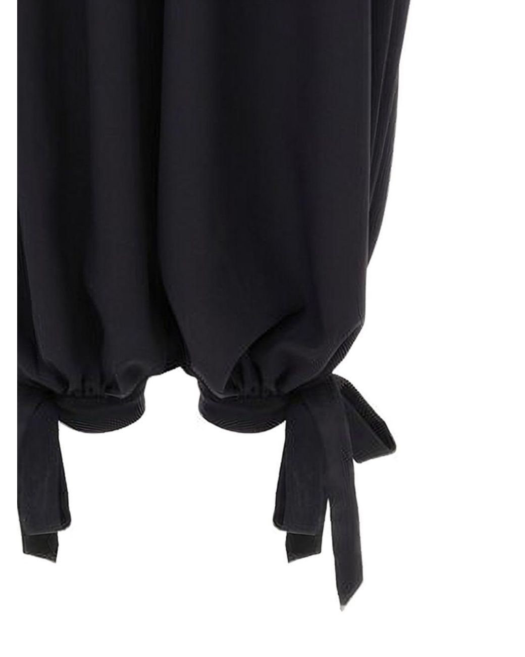 Chloé Black Chloé Fluid Pleated Pants