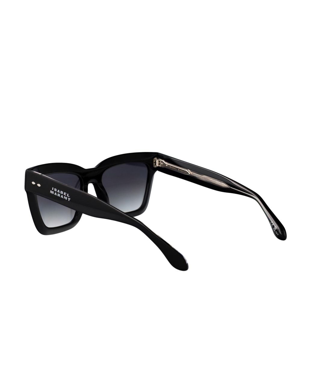 Isabel Marant Black Logo-Print Sunglasses