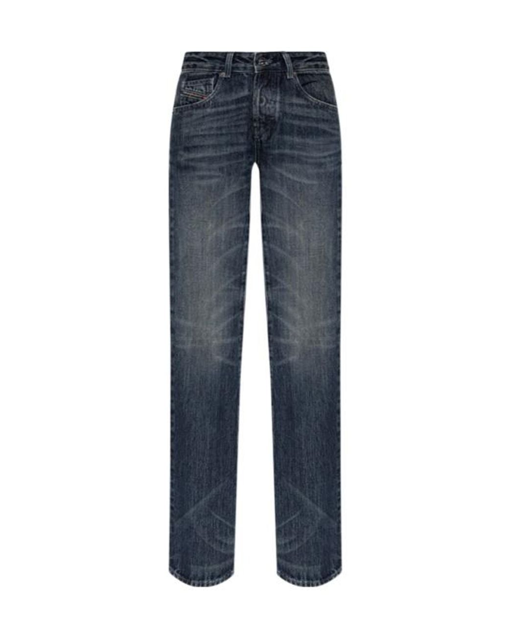 DIESEL Blue D Heel Straight Leg Jeans