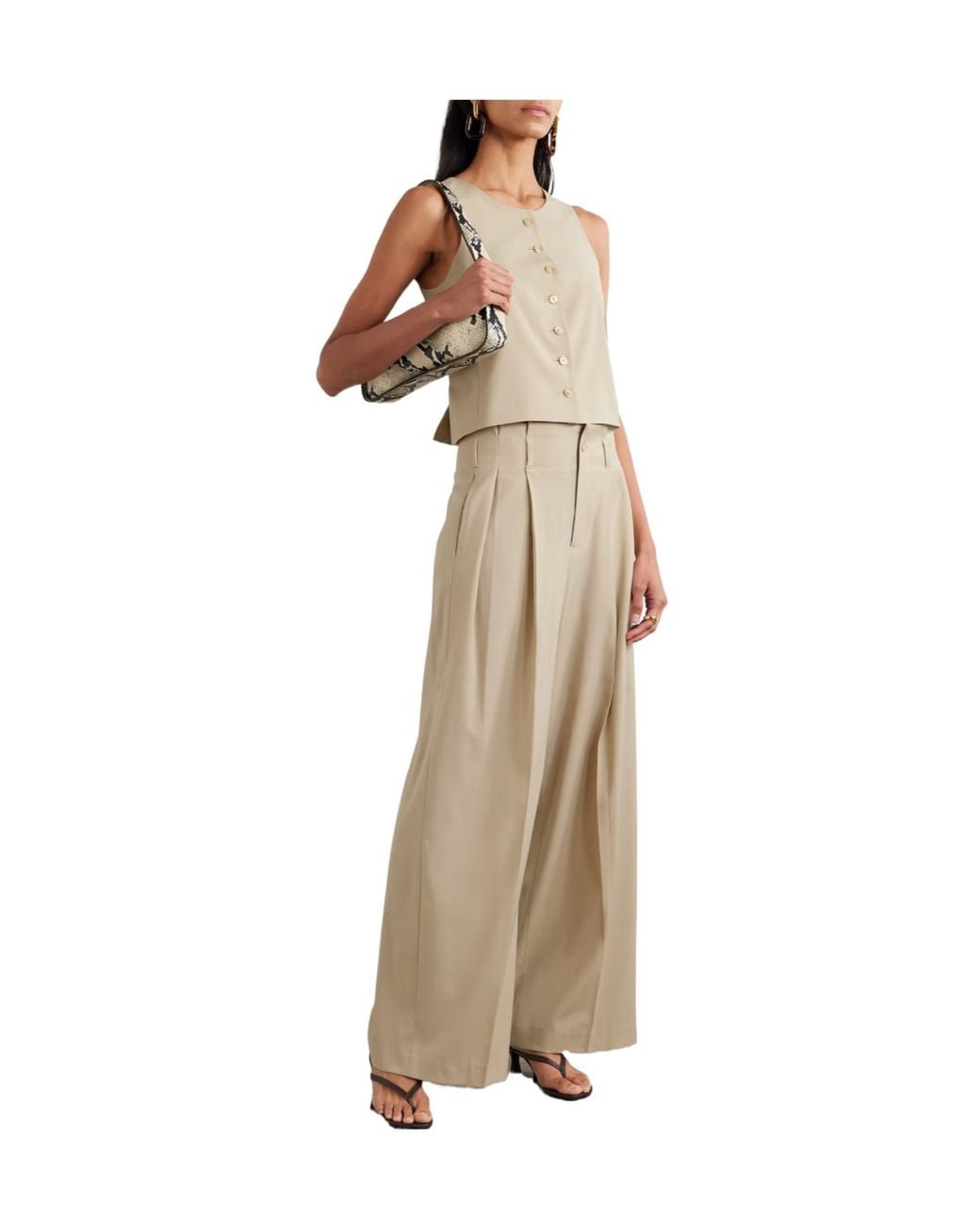 Kallmeyer Natural Wool-Blend Vest
