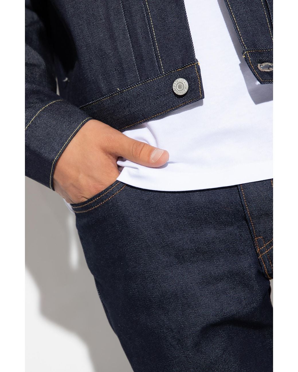 Levi's Blue 502 Tapered-Leg Jeans for men