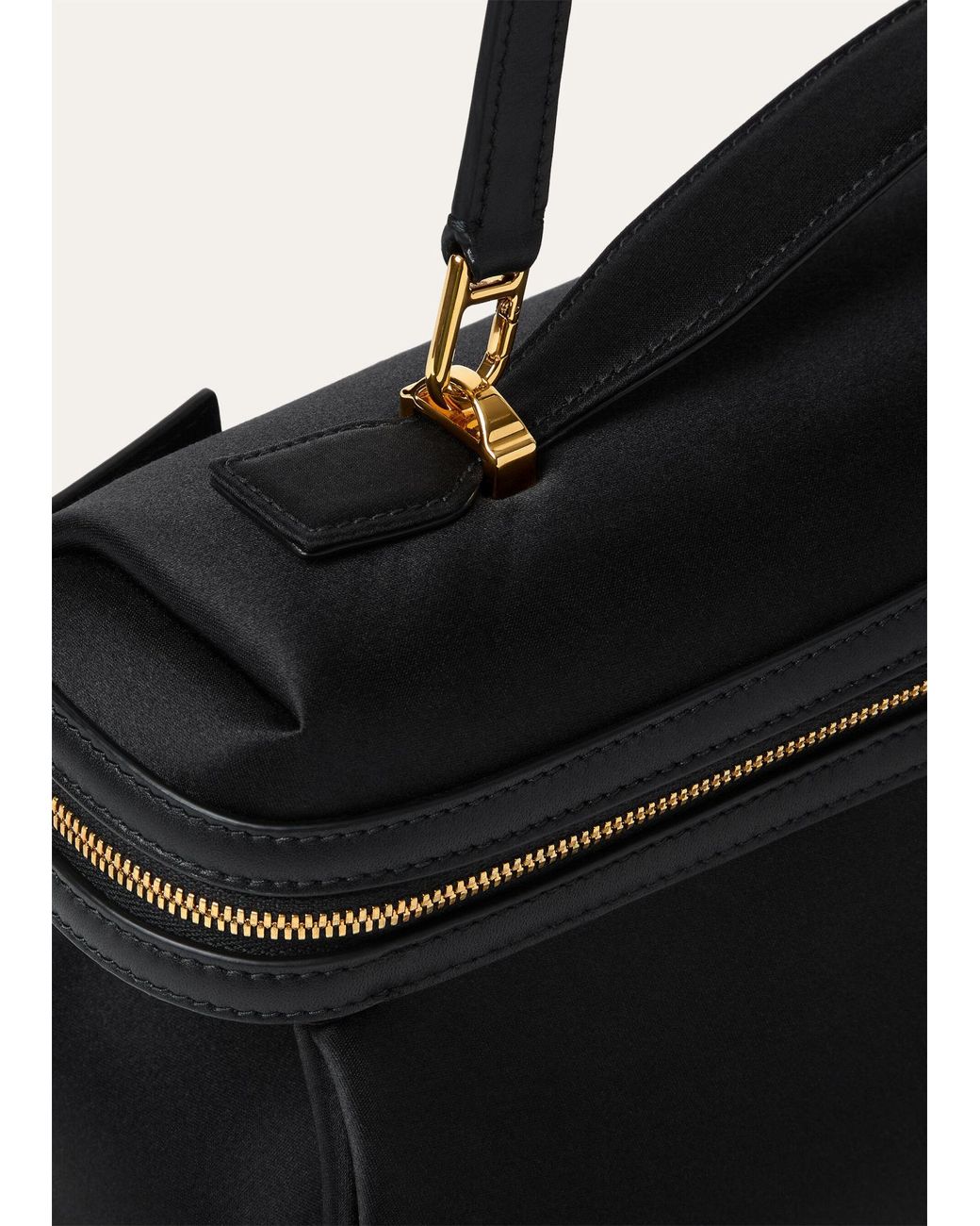 Loro Piana Black Extra Softy Bag L33 Shoulder Bag