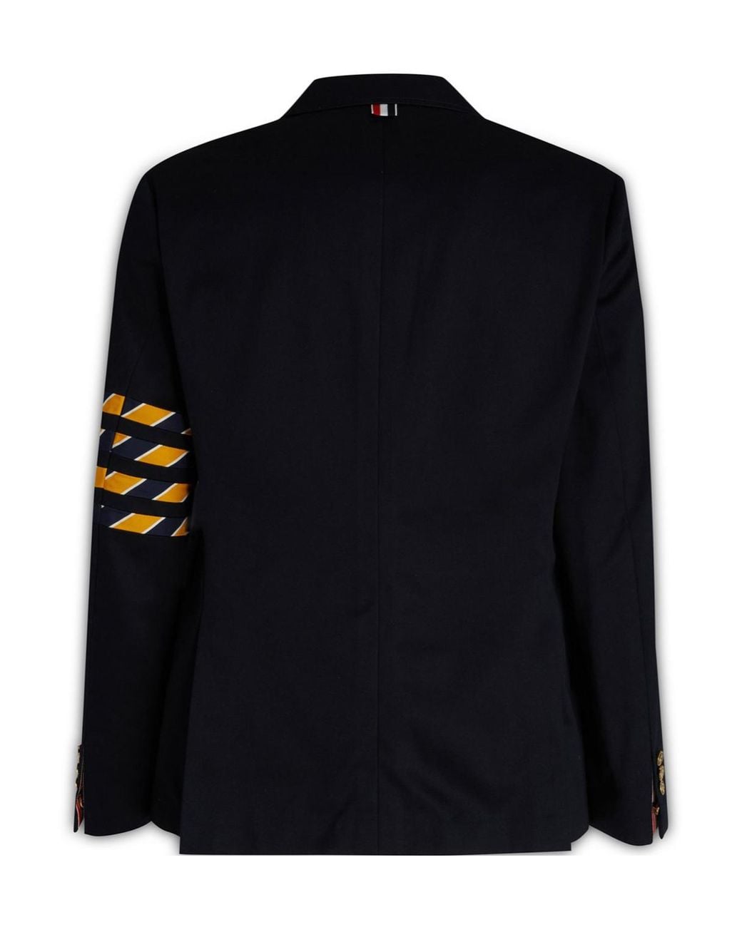 Thom Browne Black 4-Bar Striped Blazer for men
