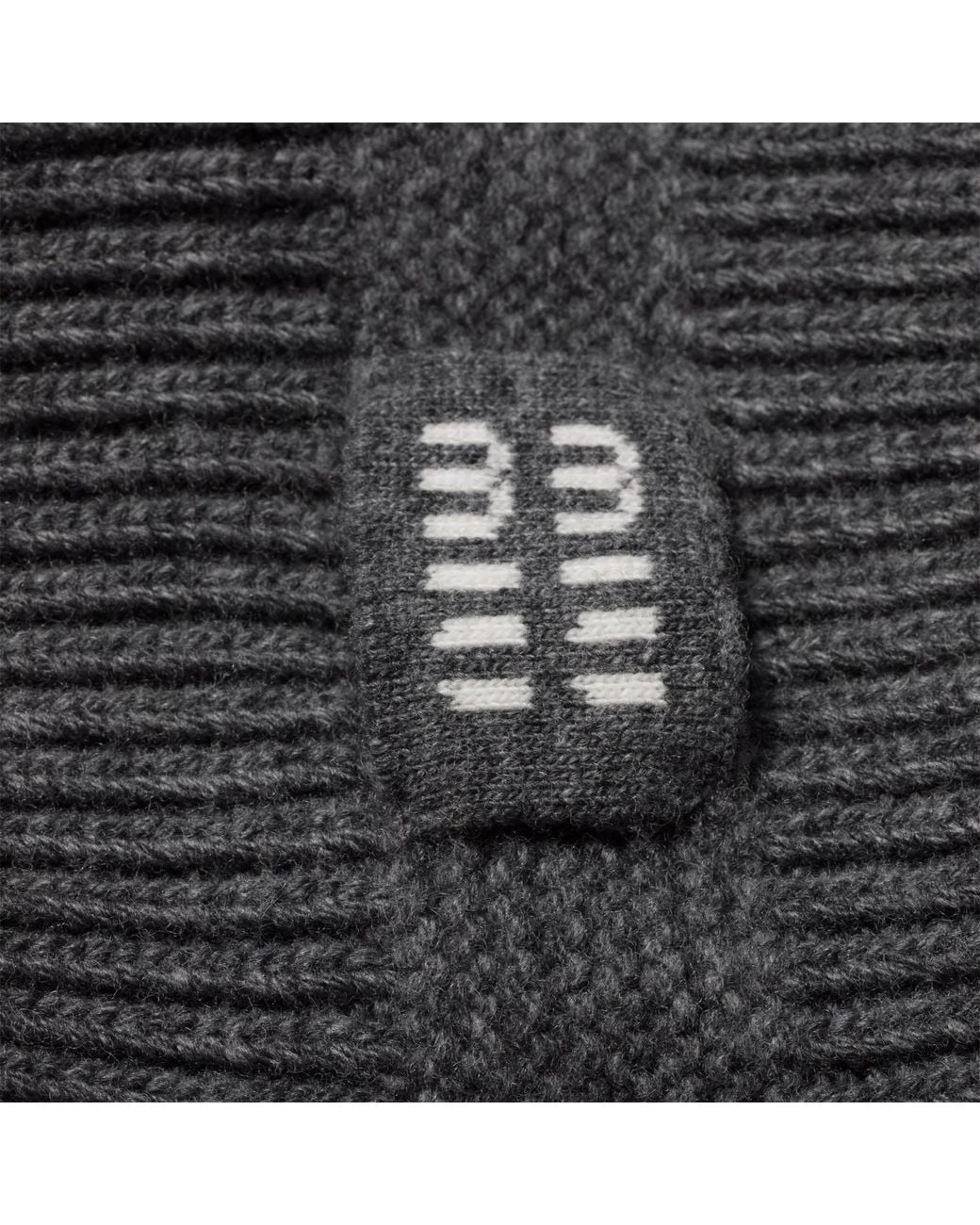 Miu Miu Black Wool, Cashmere And Shearling Trapper Hat