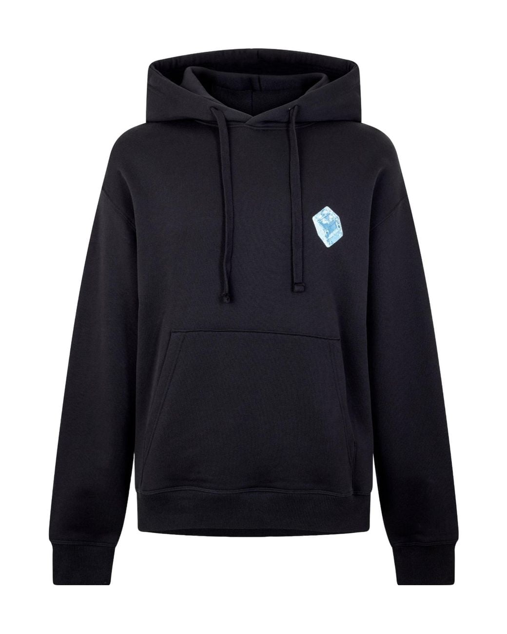 Boss Blue Hooded Pullover for men