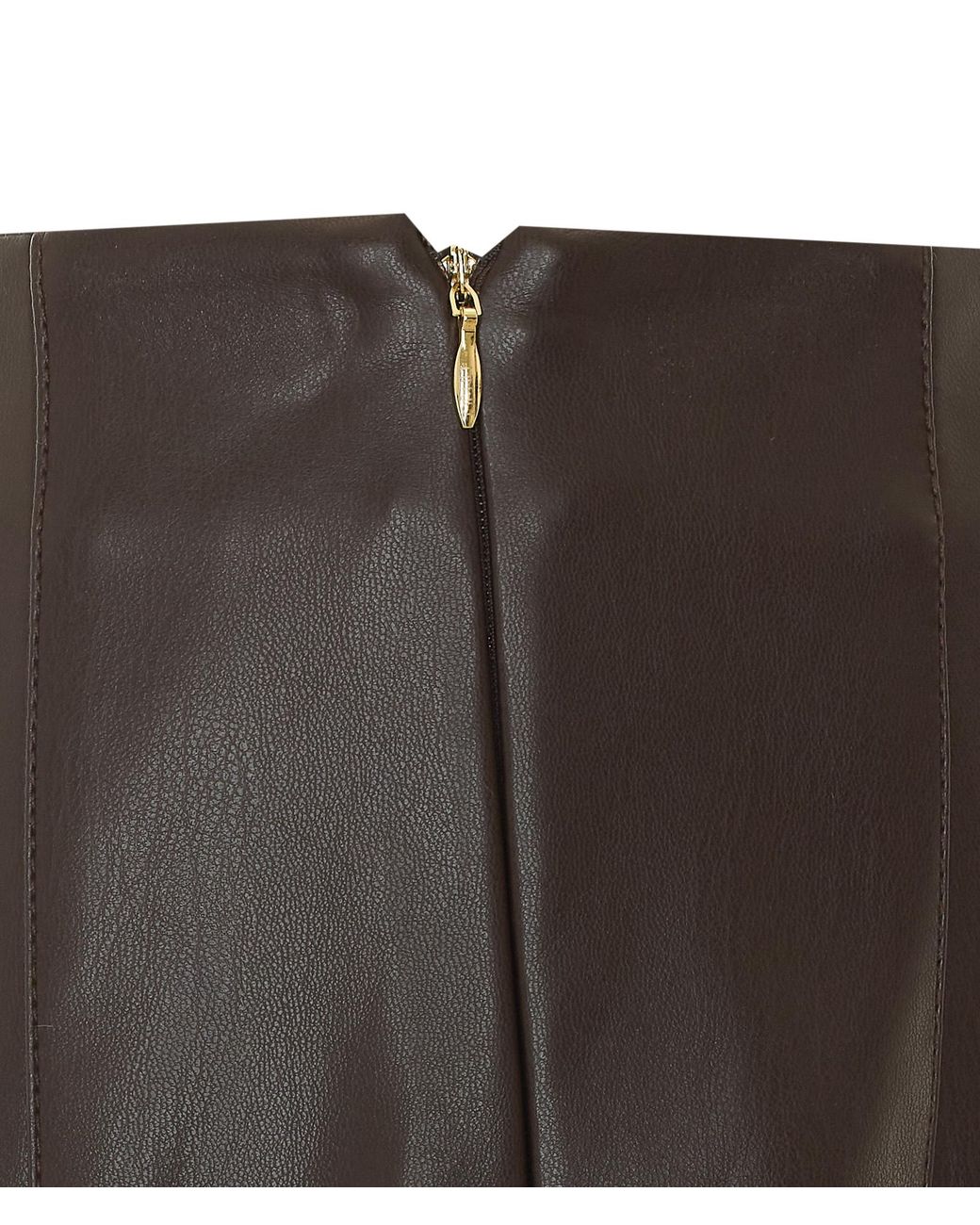 Liu Jo Brown High Waist Maxi Skirt
