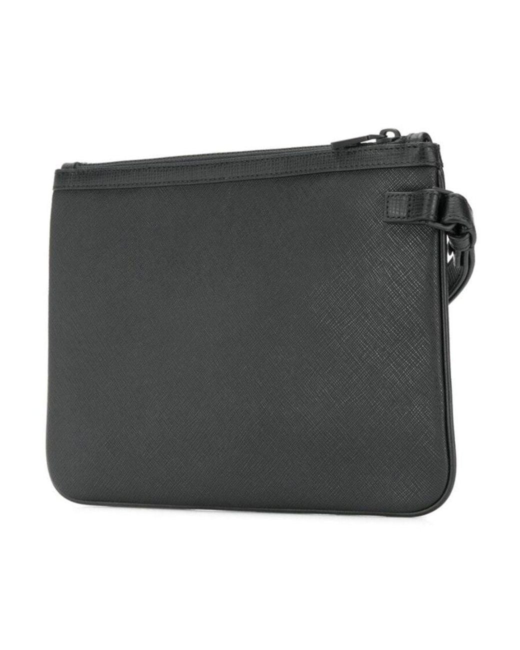Bally Black Skid Clutch for men