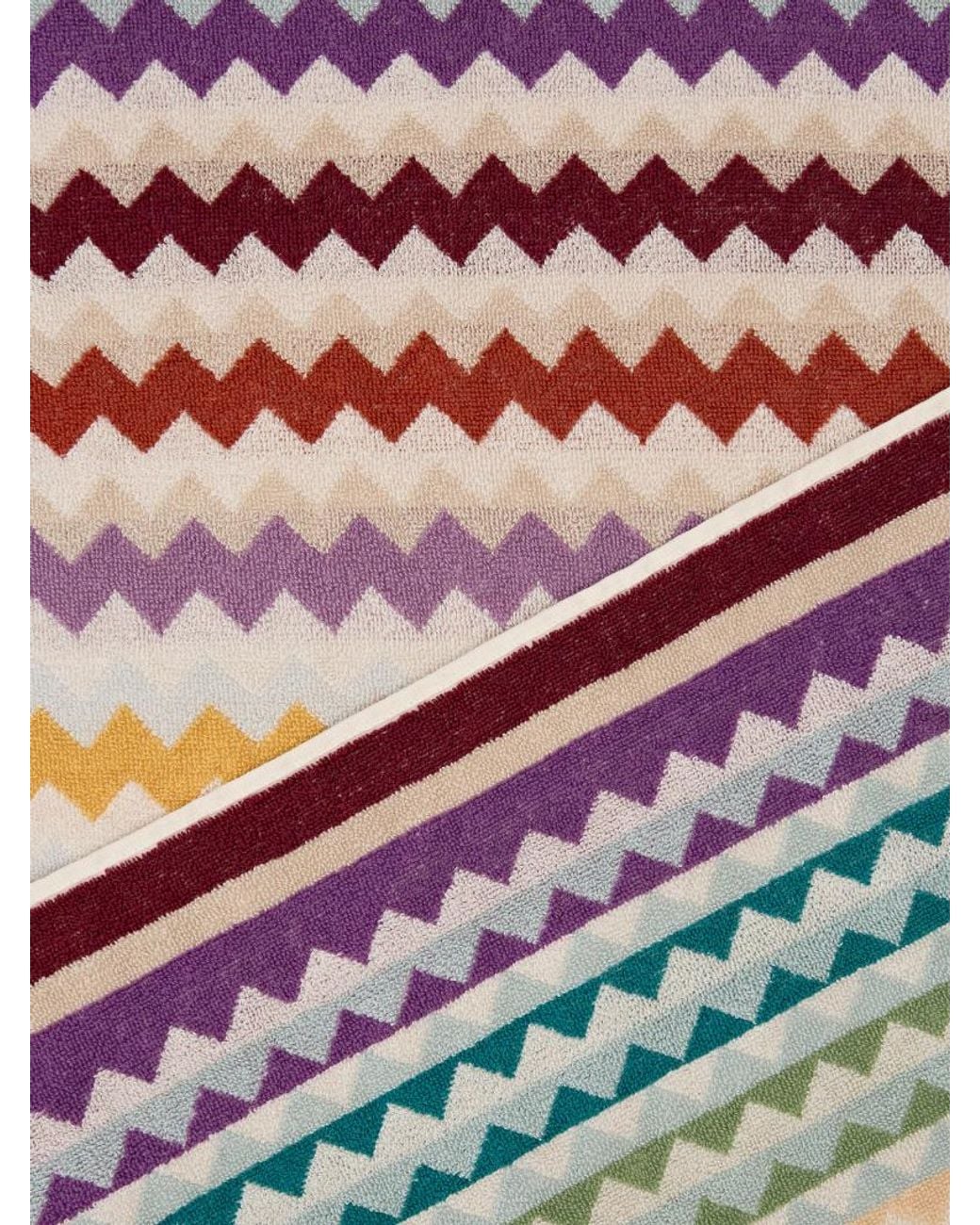 Missoni Gray Watamu Zigzag Beach Towel