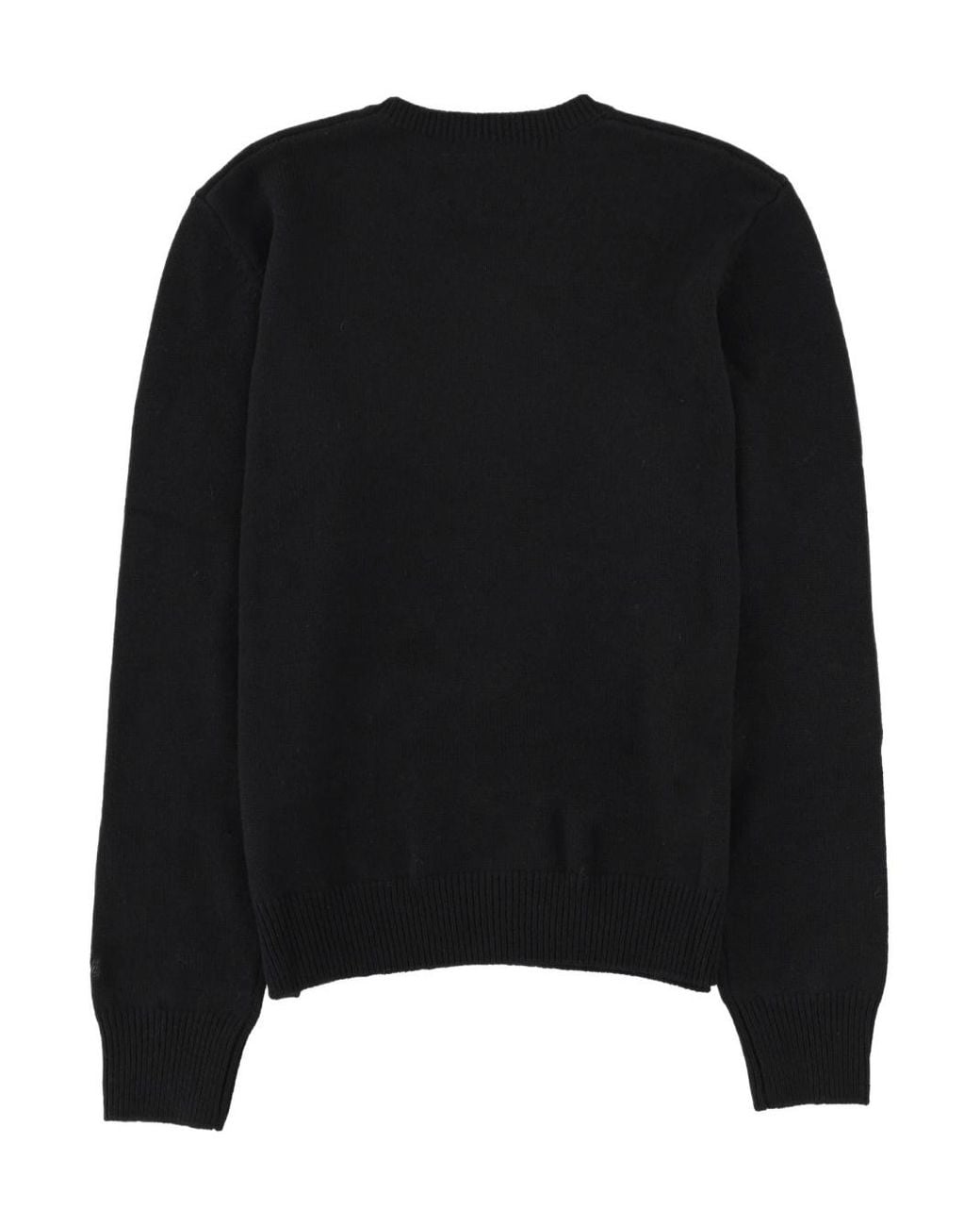 Mc2 Saint Barth Black New Queen Embroidered Jumper