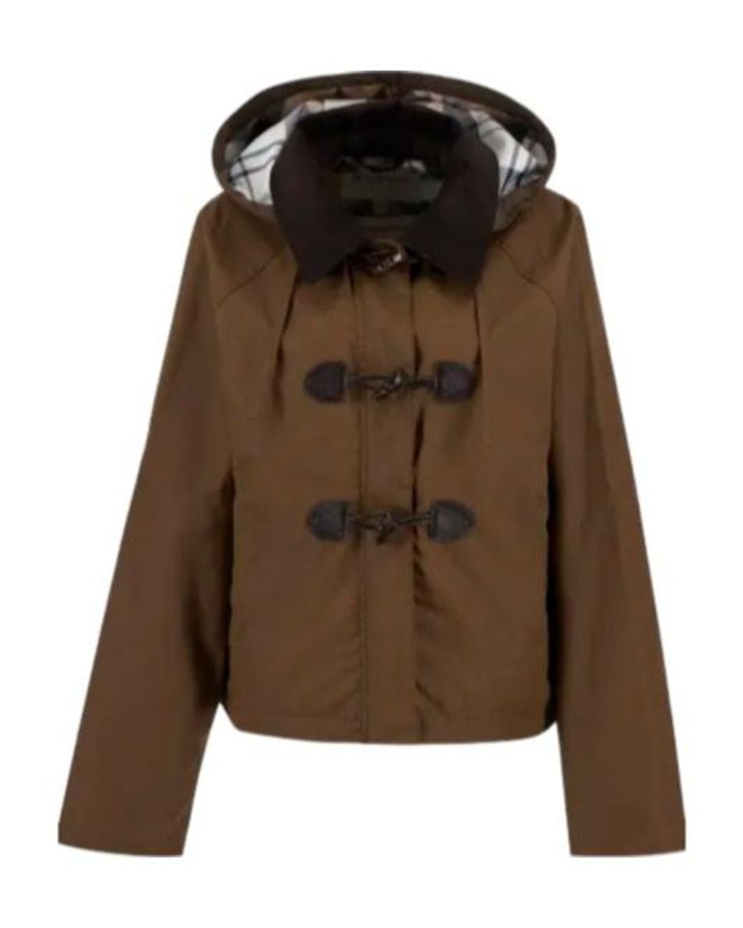 Barbour Brown Corduroy-Collar Jacket