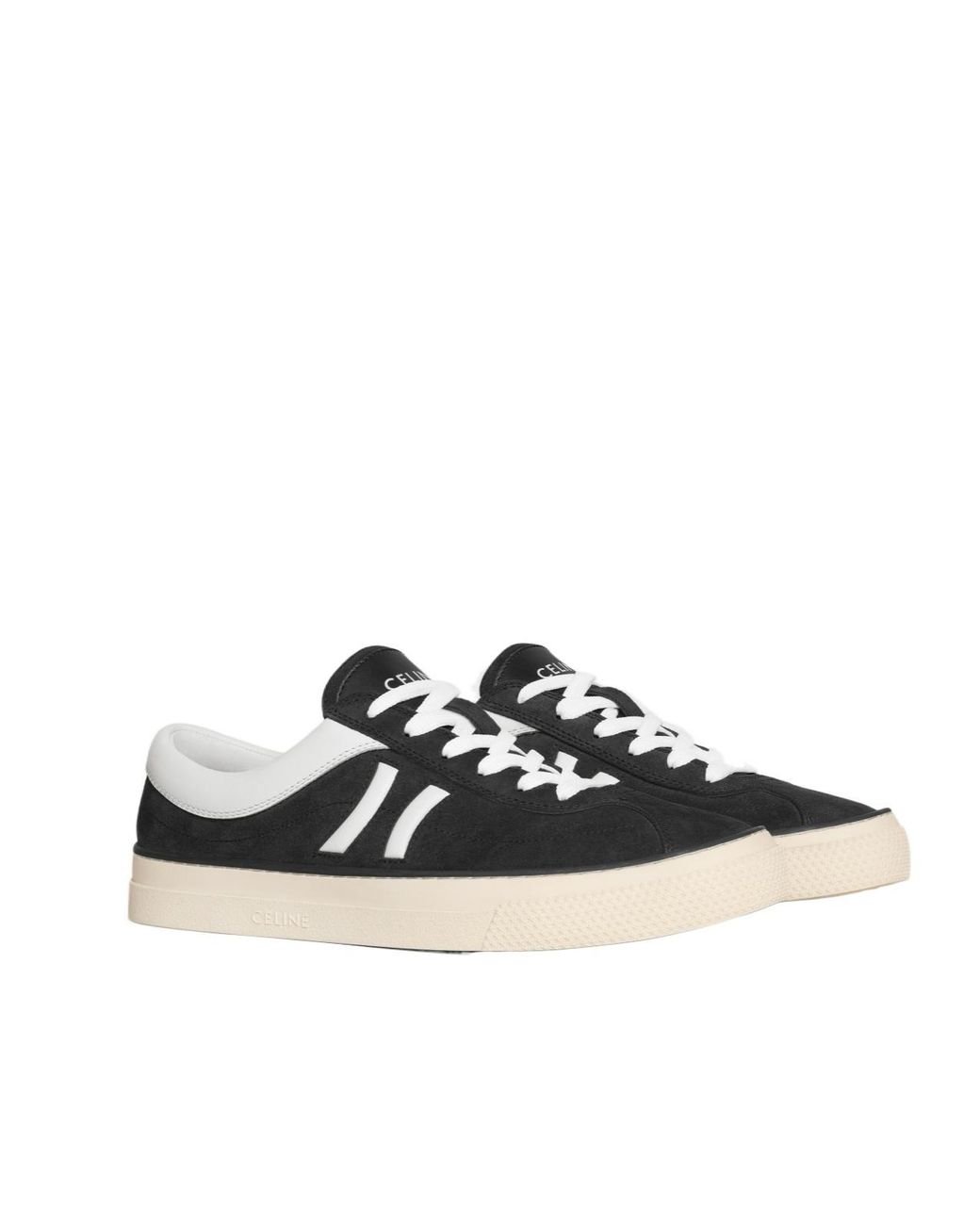 VIP【関税送料無料】希少 Celine Sunset sneaker Celine Sunset Low Lace-Up Sneaker in Black for Men | Lyst