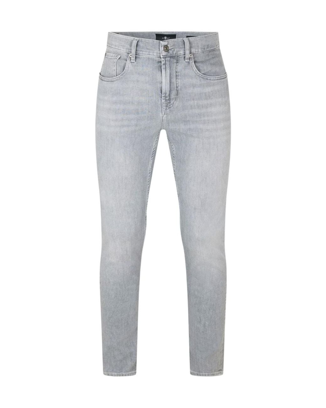 7 For All Mankind Gray 7Fam Slimmy Tapered Sn62 for men